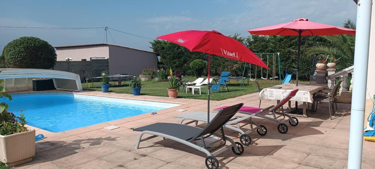 Charmante Maison Avec Piscine Anneyron Luaran gambar